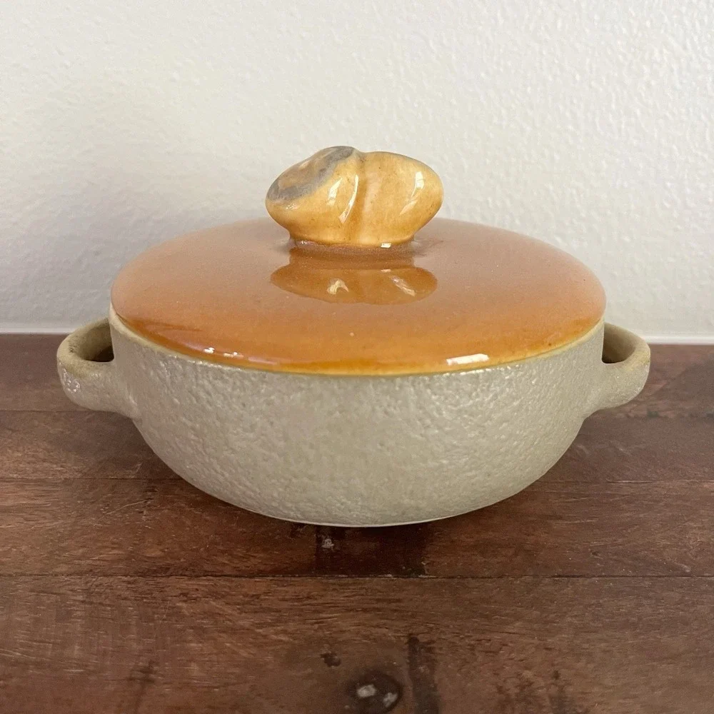 Winfield Pottery Covered Soup / Mini Casserole Dish